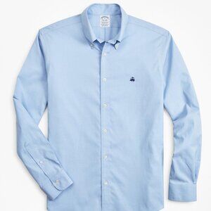 Brooks Brothers Stretch Regent Regular-Fit Sport Shirt, Non-Iron